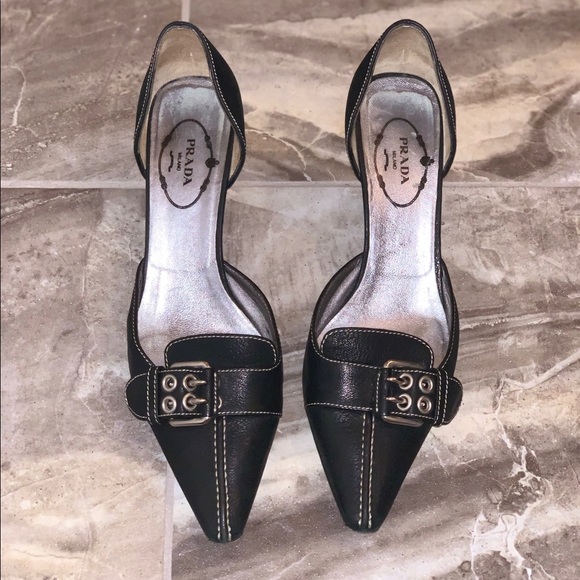 Prada Shoes - Prada Kitten Heels